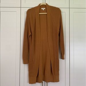BP Nordstrom cardigan in mustard